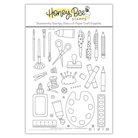 Let's Get Crafty | 6x8 Stamp Set