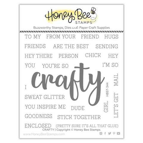 Crafty | 4x4 Stamp Set - RETIRING