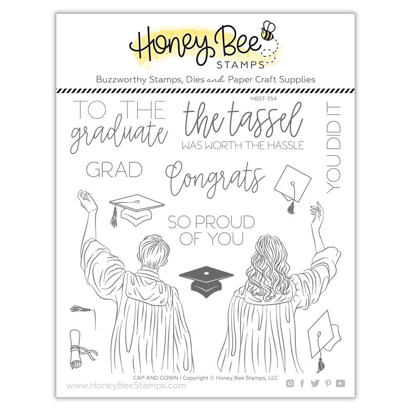 Cap And Gown | 6x6 Stamp Set