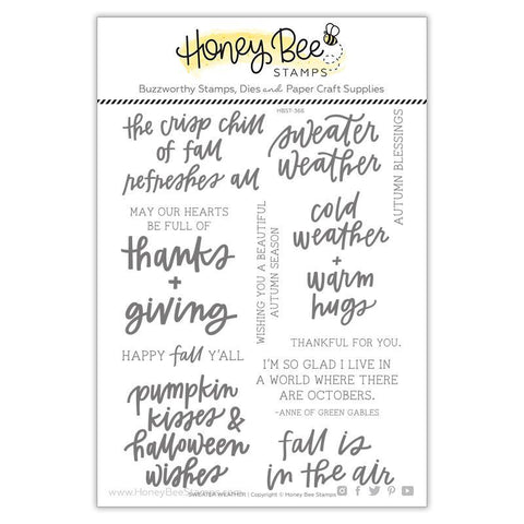 Sweater Weather | 6x8 Stamp Set - RETIRING