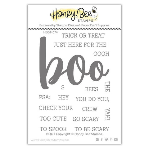 Boo | 3x4 Stamp Set - RETIRING