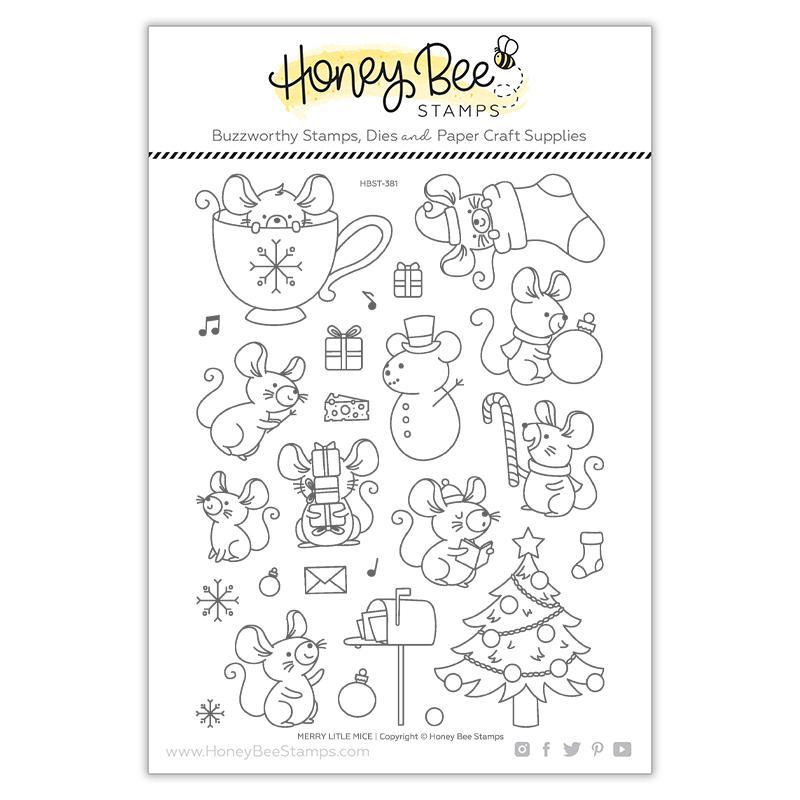 Merry Little Mice | 6x8 Stamp Set