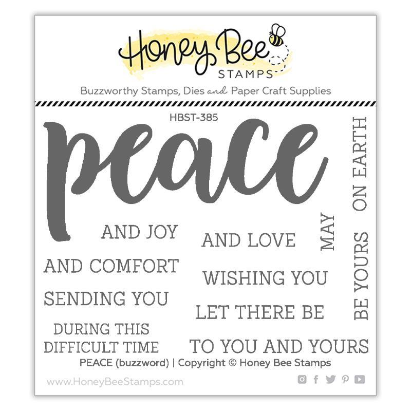 Peace | 3x4 Stamp Set - RETIRING
