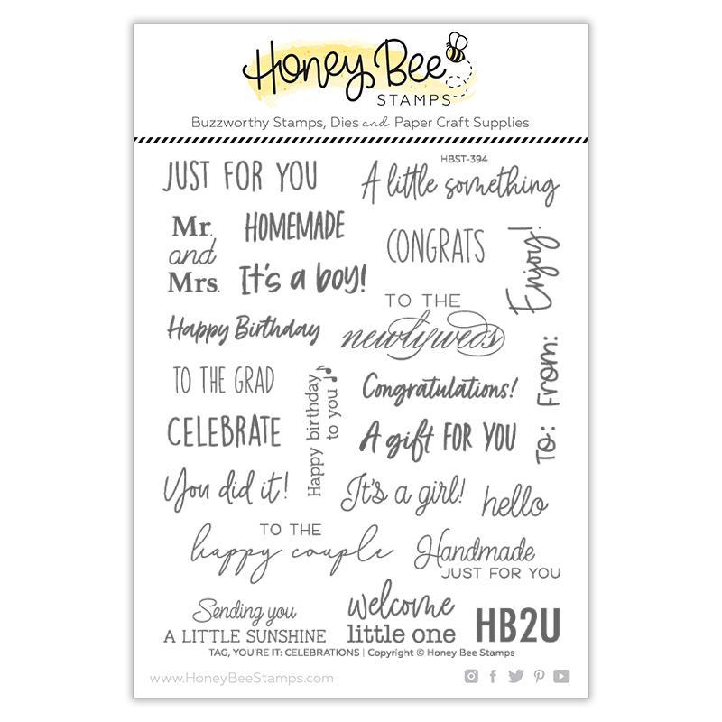 Tag, You're It: Celebrations | 6x8 Stamp Set
