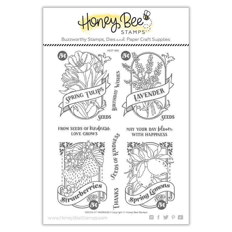 Seeds Of Kindness | 6x8 Stamp Set