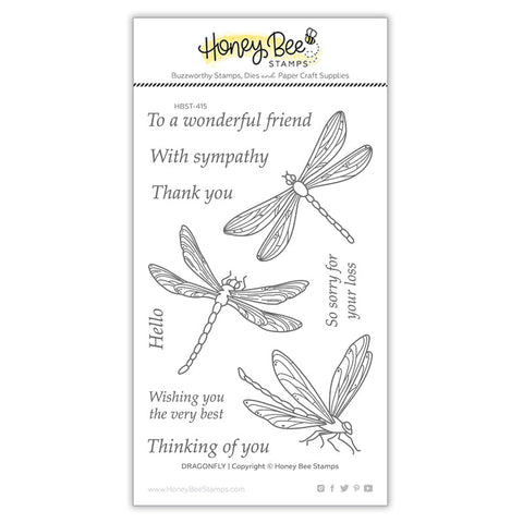 Dragonfly | 4x6 Stamp Set