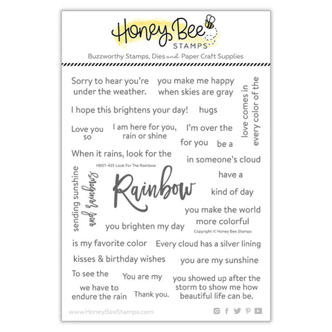 Look For The Rainbow| 6x7 Stamp Set
