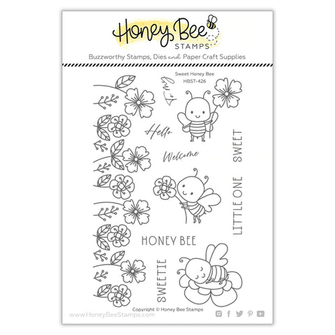 Sweet Honey Bee | 4x6 Stamp Set
