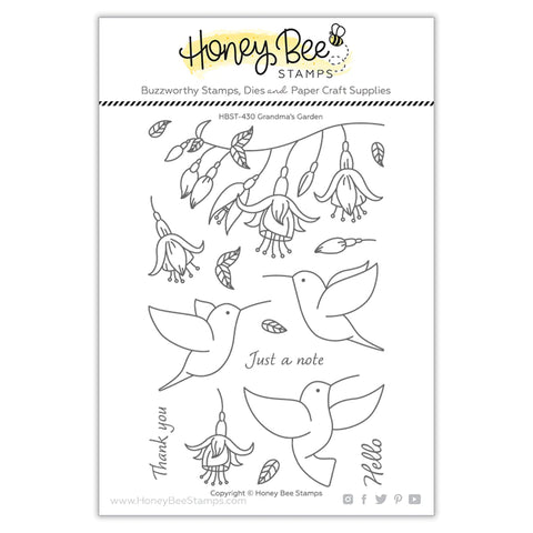 Grandma's Garden | 4x6 Stamp Set