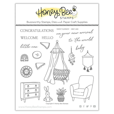 Sweet Nursery | 6x6 Stamp Set