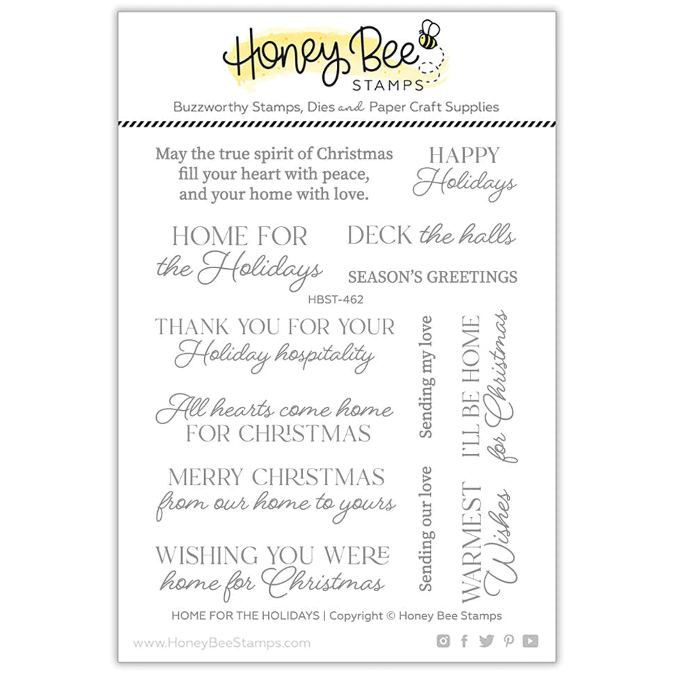 Home For the Holidays Stamp Set