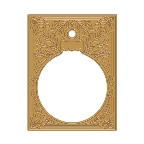 Ornament Border Hot Foil Plate (E)