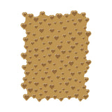 Hearts Hot Foil Plate (F)