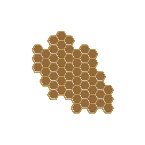 Honeycomb Hot Foil Plate (E)