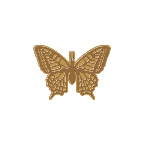 Butterfly Hot Foil Plate (E)