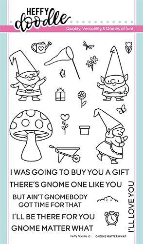 Gnome Matter What Stamps