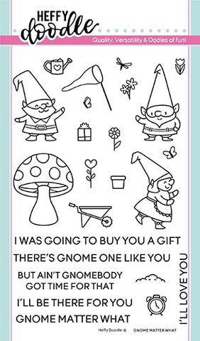 Gnome Matter What Stamps