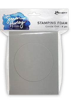 Stamping Foam Circle Cut 4pc