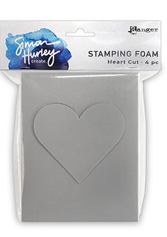 Stamping Foam Heart Cut