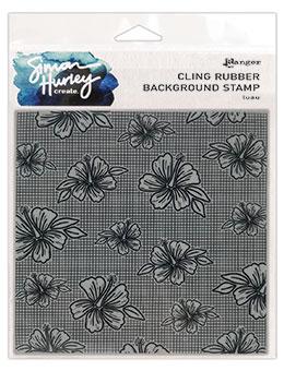 Luau Background Stamp