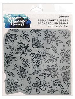 Playful Petals Background Stamp