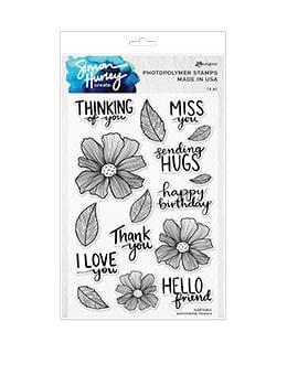 Sentimental Flowers Stamp