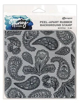 Paisley Background Stamp