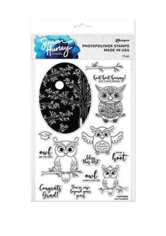 Ensemble de tampons Owl Buddies