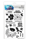 Friendship Florals Clear Stamp Set
