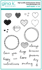 Happy Hearts Stamp Set - Mini Stamp Set