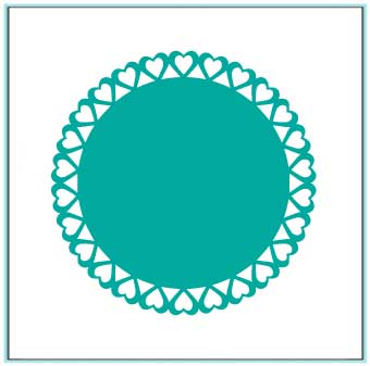 Heart Circle Die 