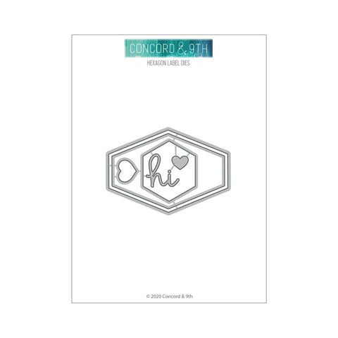 Matrices d'étiquettes hexagonales 