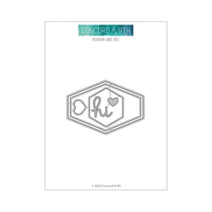 Matrices d'étiquettes hexagonales 