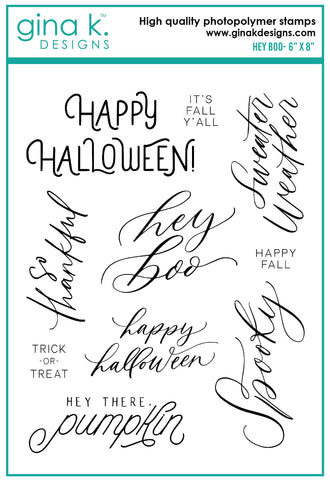 Hey Boo Stamp Set