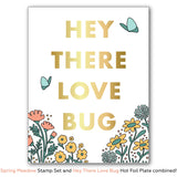 Love Bug Foil Plate