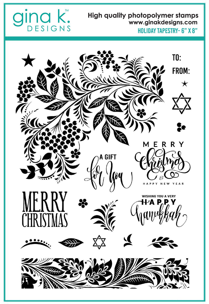 Holiday Tapestry Stamp Set