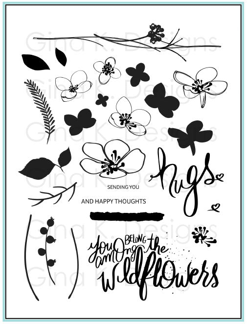 Hugs and Wildflowers Stamp Set Stamp Set