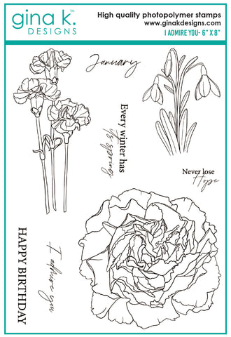 I Admire You Stamp Set - RETIRING