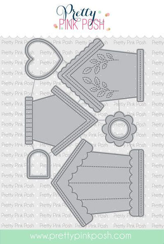 Ensemble de matrices de nichoirs décoratifs