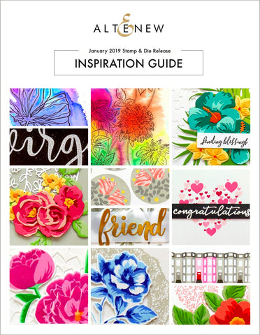 January 2019 Stamp &  Die Release Inspriation Guide