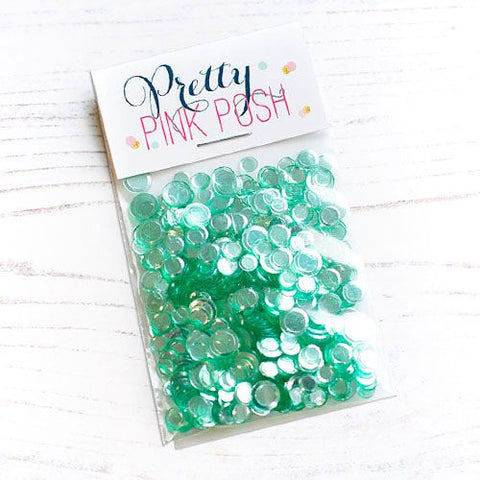 Mint Shimmer Confetti