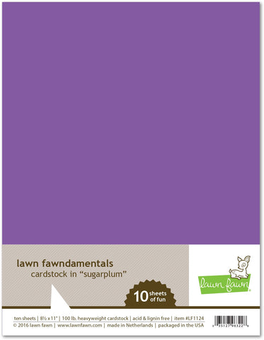 Sugarplum Cardstock