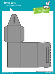 Scalloped Treat Box Die