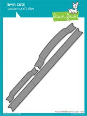 Matrices de découpe Bannière pliée fantaisie