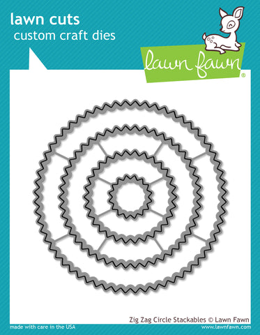 Zig Zag Circle Stackables Dies - RETIRING