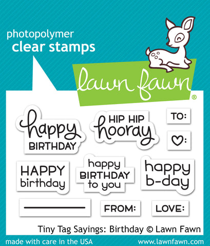 Tiny Tag Sayings: Birthday