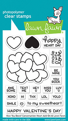 How You Bean? Conversation Heart Add-on