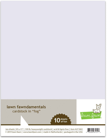 Fog Cardstock