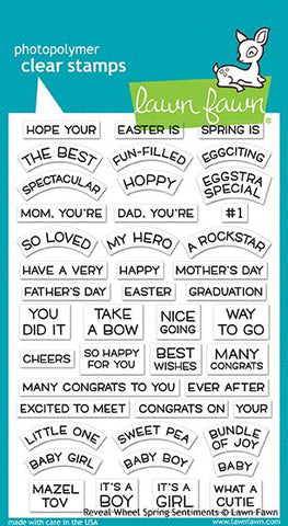 Reveal Wheel Spring Sentiments