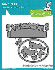Shadow Box Card Spring Add-On Dies